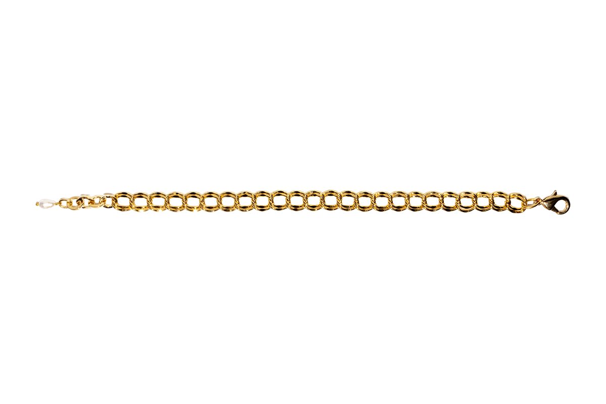 Flat Double-Link Curb Chain