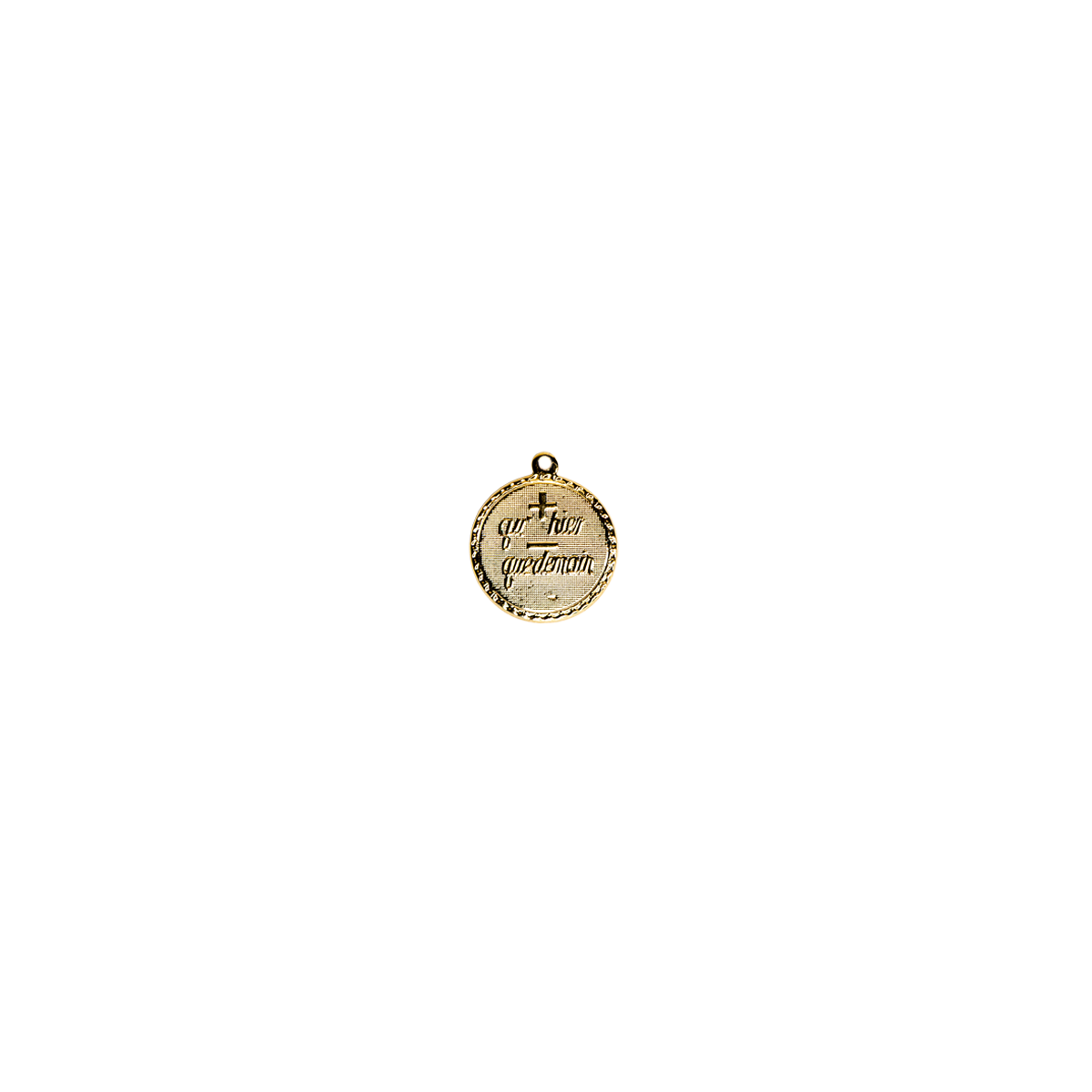 Gold “More Today Than Yesterday” Love Charm