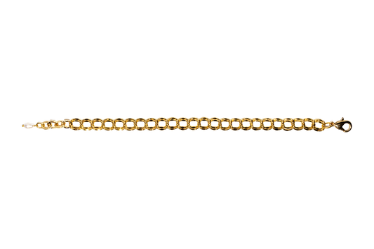 Flat Double-Link Curb Chain
