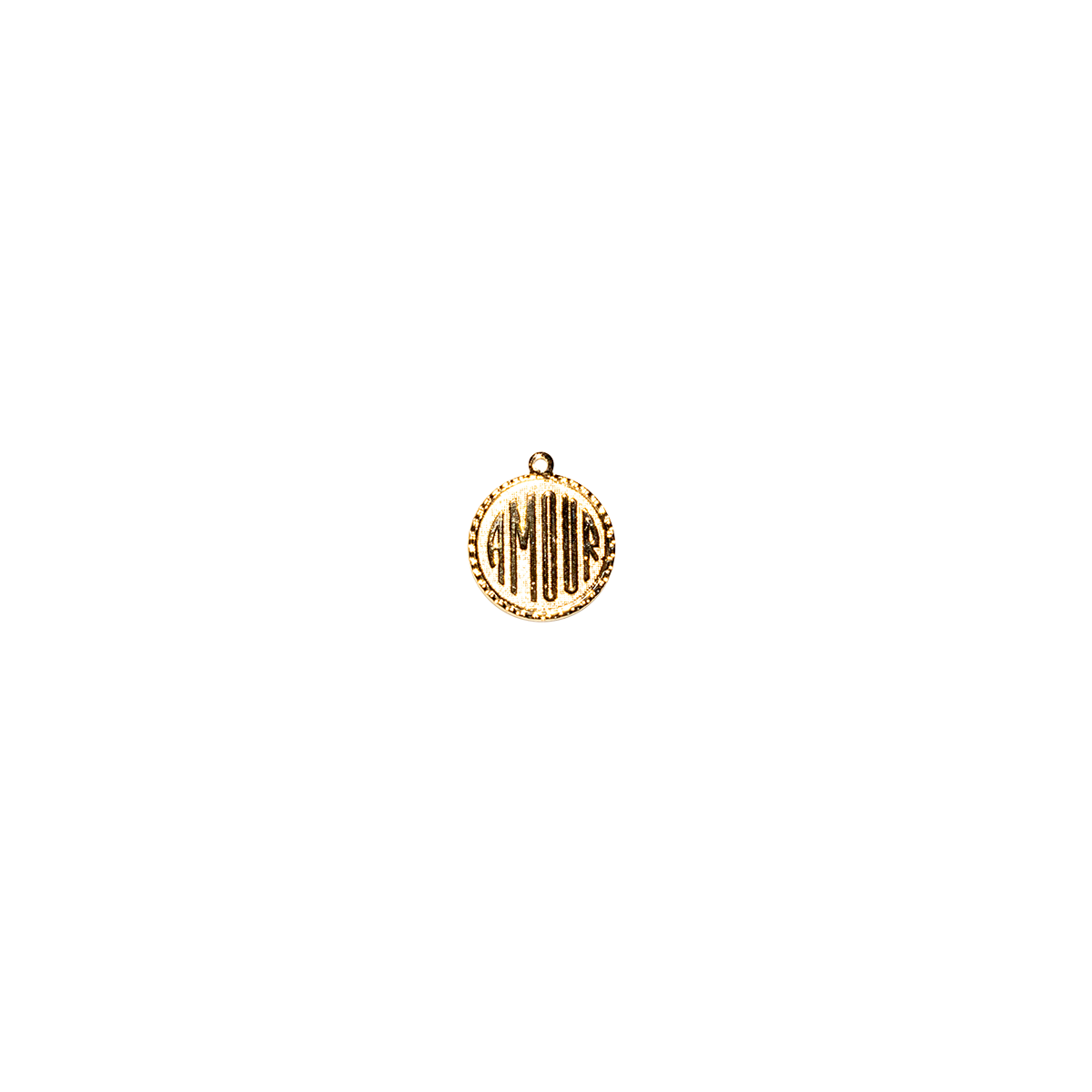 Gold Amour Charm
