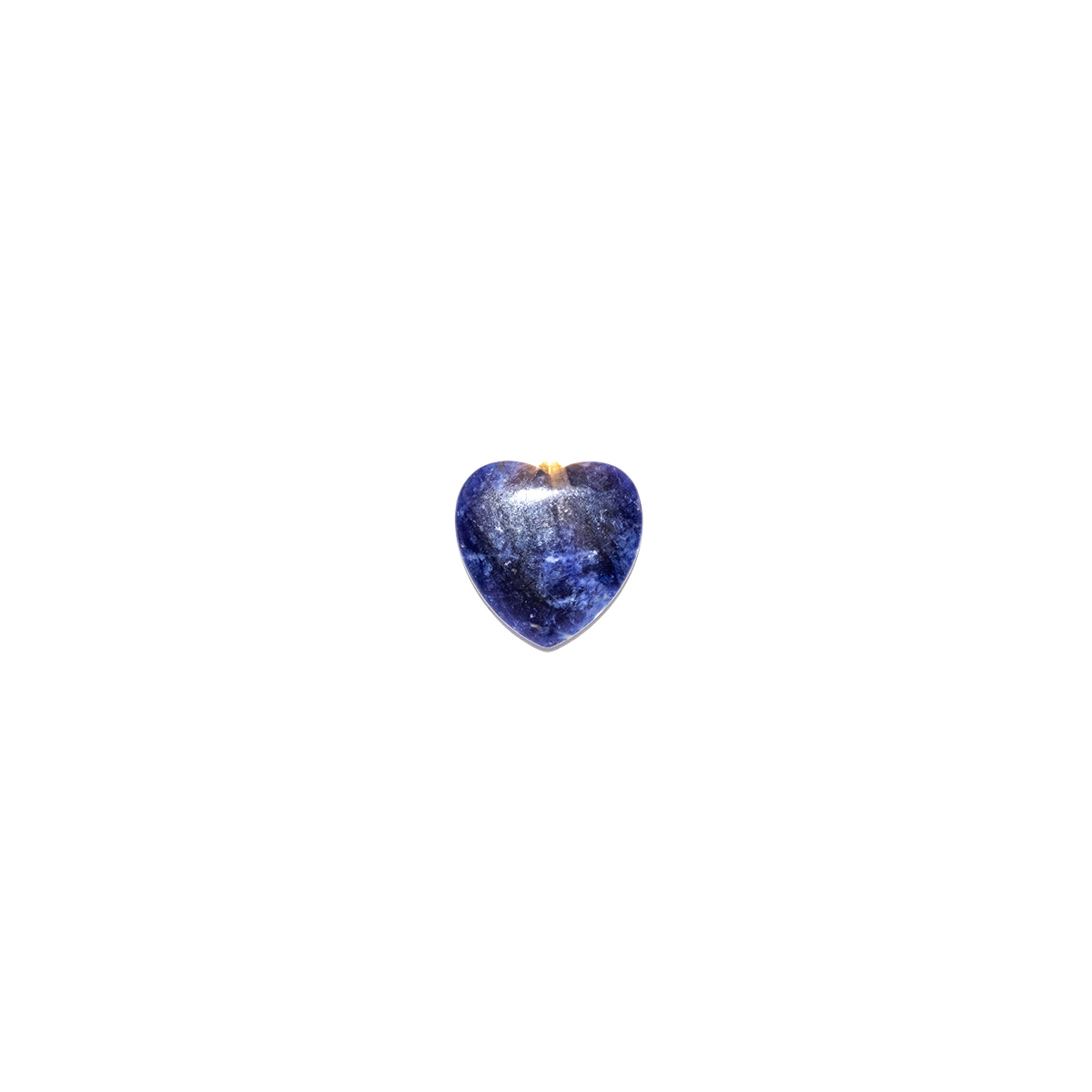 Sodalite Heart Charm