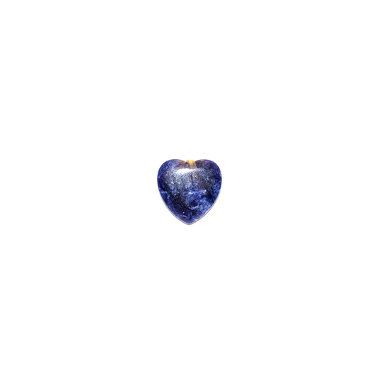 Sodalite Heart Charm