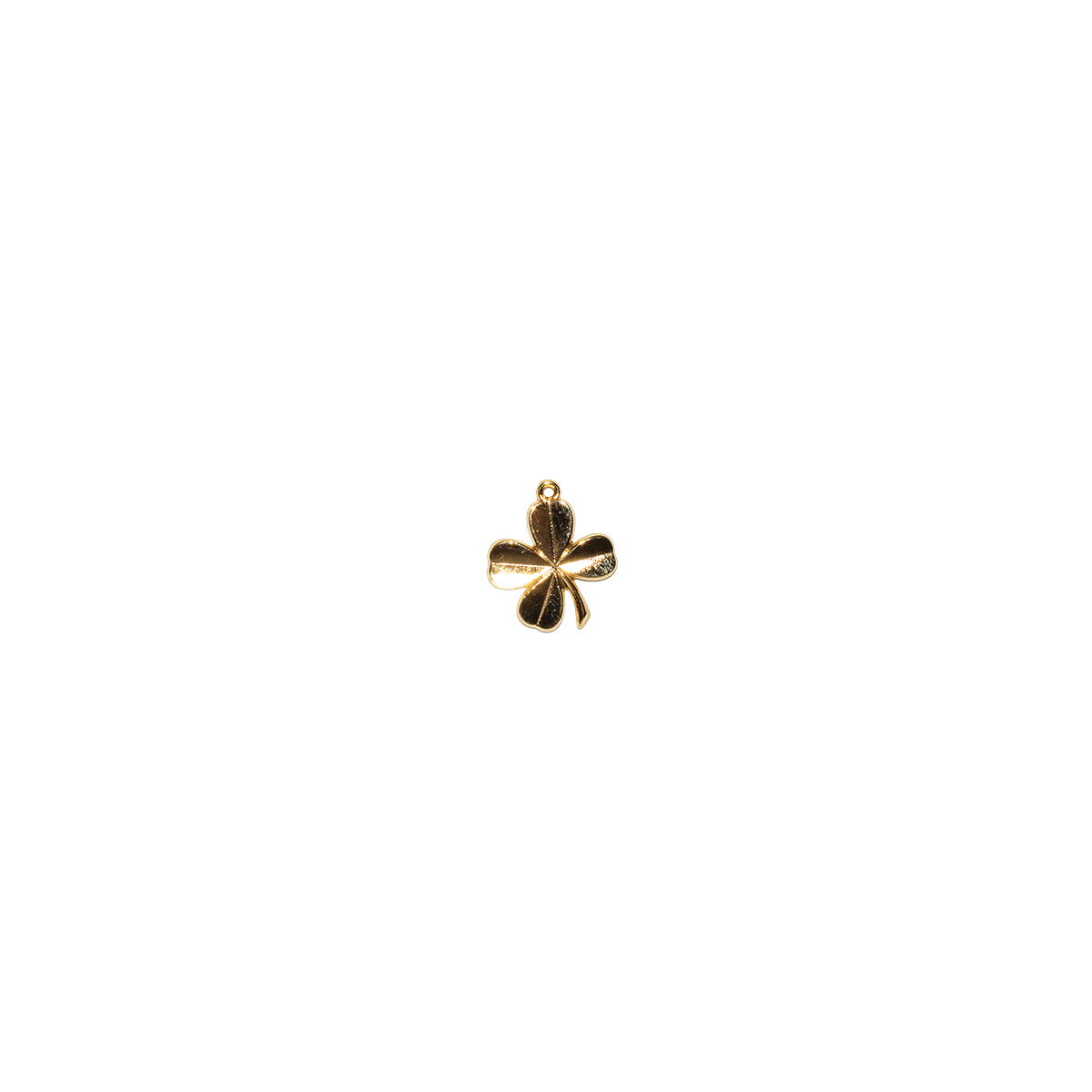 Gold-Plated Four-Leaf Clover Charm