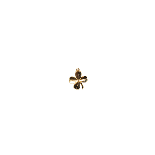 Gold-Plated Four-Leaf Clover Charm