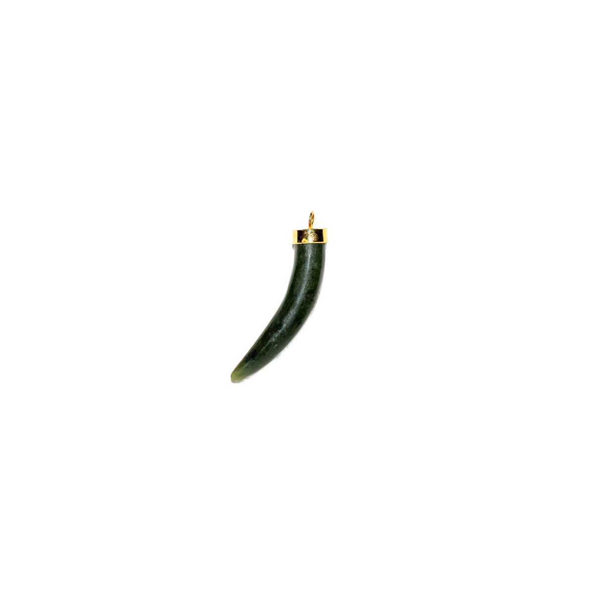 Natural Jade Horn Charm