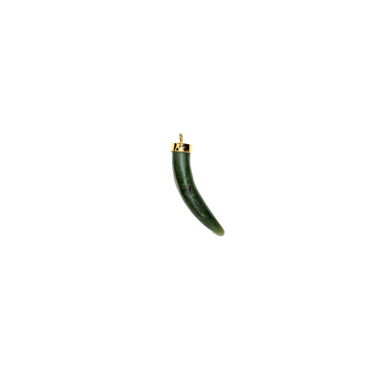 Natural Jade Horn Charm