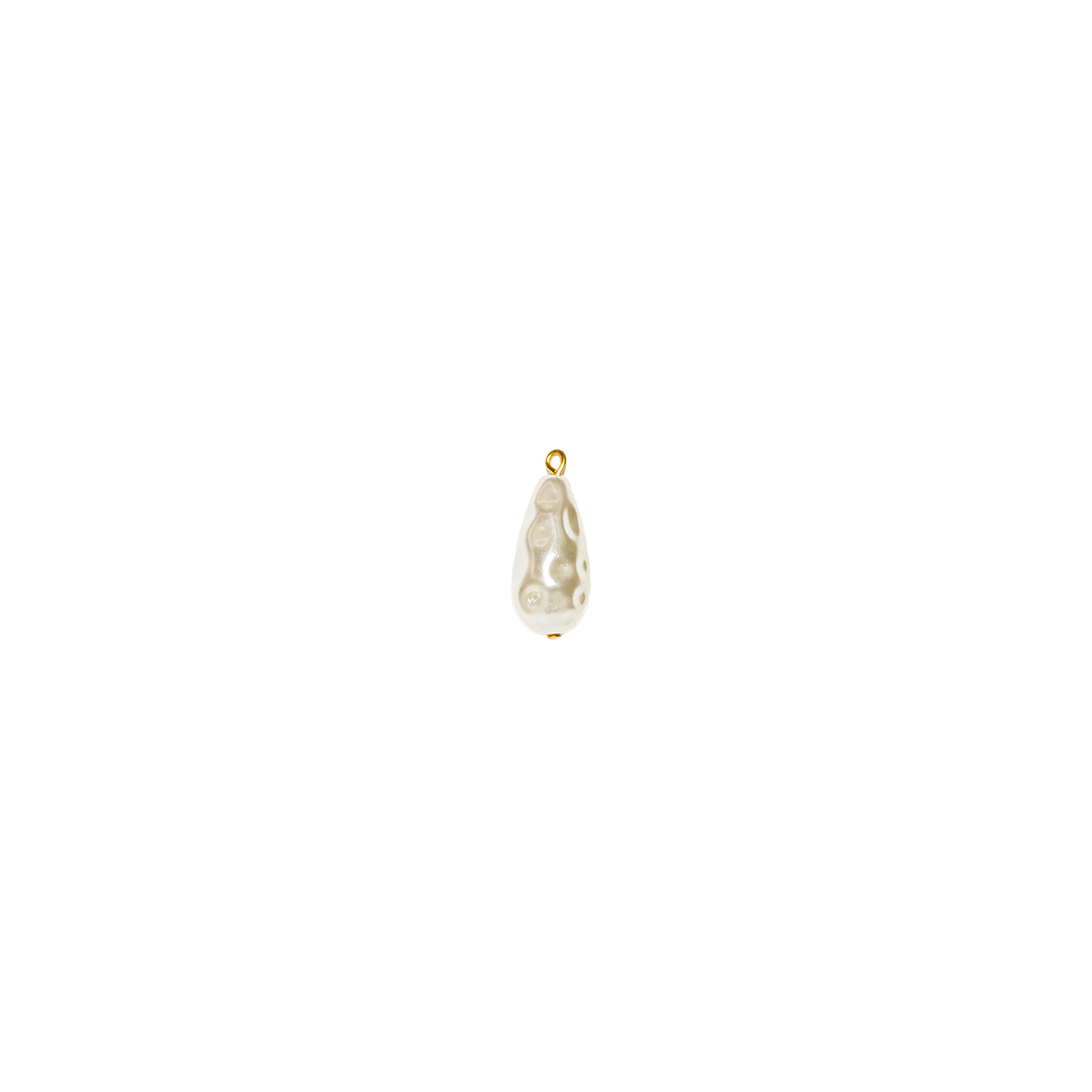 Vintage Baroque Pearl-Effect Teardrop Bead